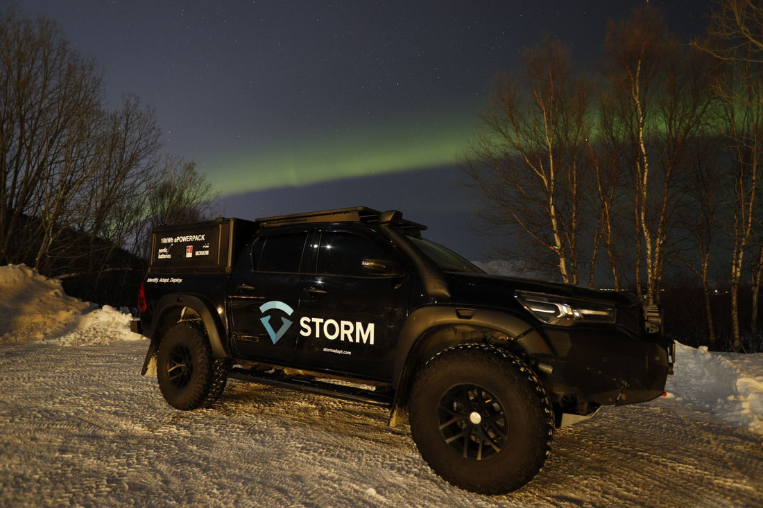 Nordic Batteries goes for battery testing in Arctic climate!